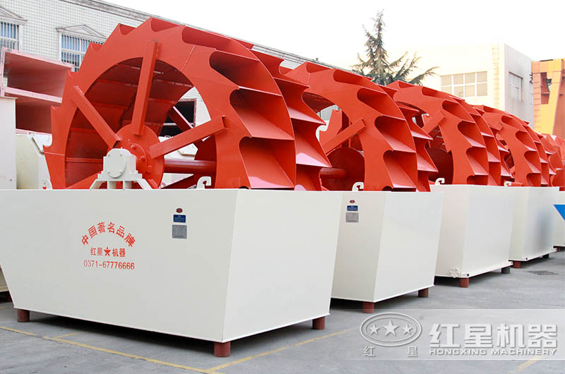 紅星洗砂機，細砂流失率低