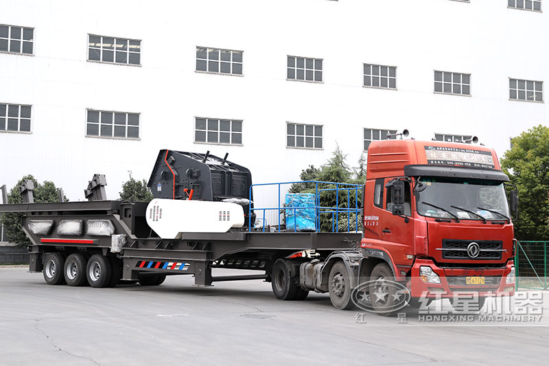 江西移動式石料生產線發(fā)貨