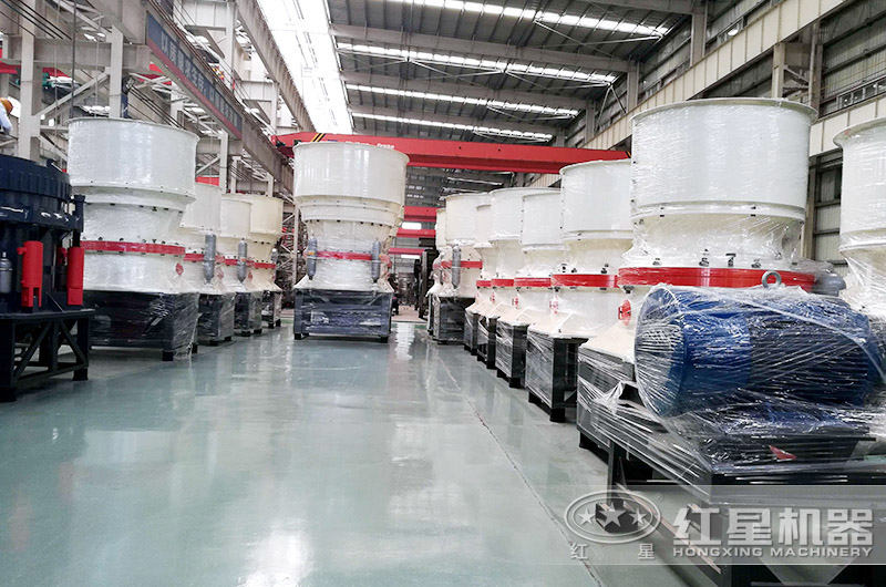 大型圓錐式破碎機(jī)立體設(shè)計(jì)，占地面積小，作業(yè)效率高