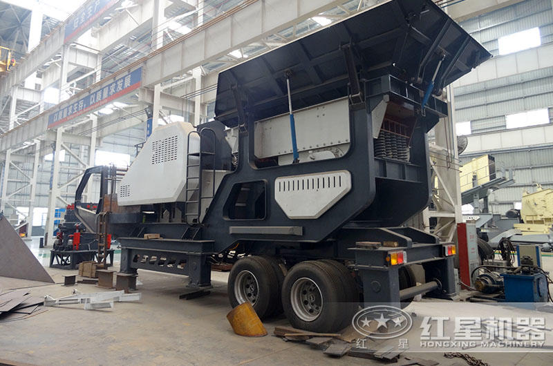 移動制砂機生產(chǎn)車間，自主研發(fā)生產(chǎn)，降低中間商成本20%