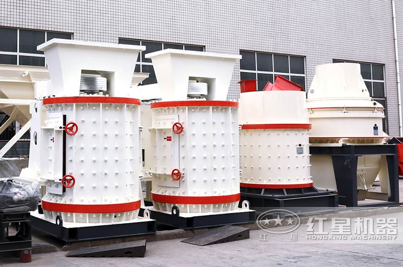 復(fù)合式石子制砂機(jī)，成品呈立方體狀，粒型好