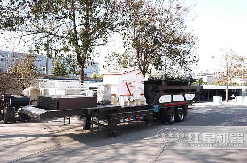 反擊破移動(dòng)破碎機(jī)，破碎+篩分，省時(shí)省力