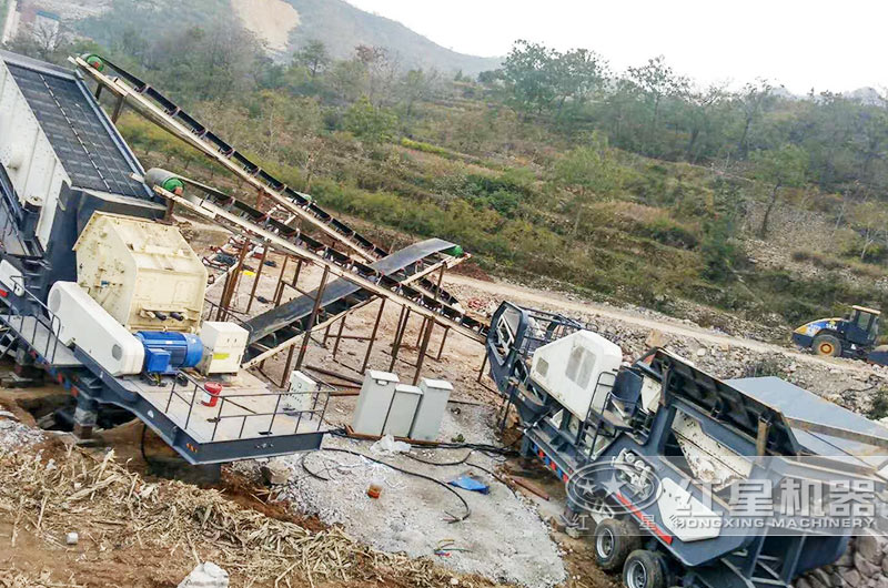 移動(dòng)碎石機(jī)一套多少錢？