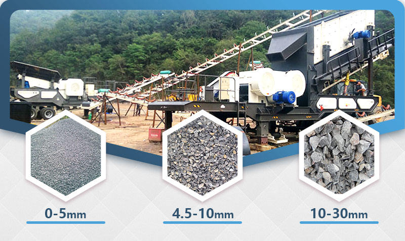 移動(dòng)式瀝青路面破碎機(jī)，可處理廢舊瀝青、水泥塊、混凝土塊等