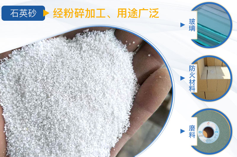 石英砂用途廣泛，投資價值大